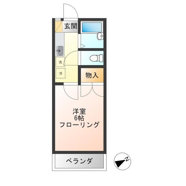 サンヒルズの間取り