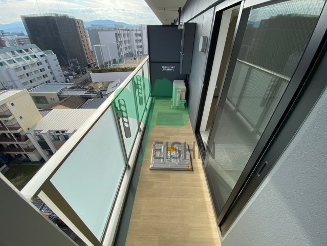 MTレジデンス博多のバルコニー|日当たりの良いバルコニーです！