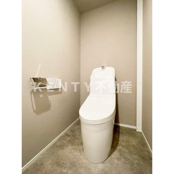 【トイレ】 | Ｔｈｅ　Ａｉｇｒｅｔｔｅ　Ｍｉｎａｍｉ‐Ｋａｍａｔａ | 清潔感のあるトイレです