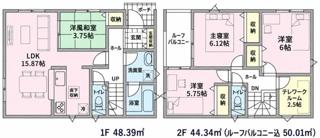 クレイドルガーデン真壁第5の間取り|5号棟