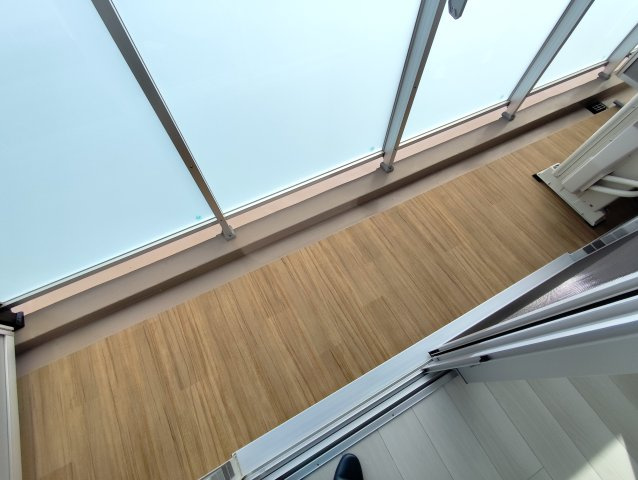 ミライズ新小岩マーロのバルコニー