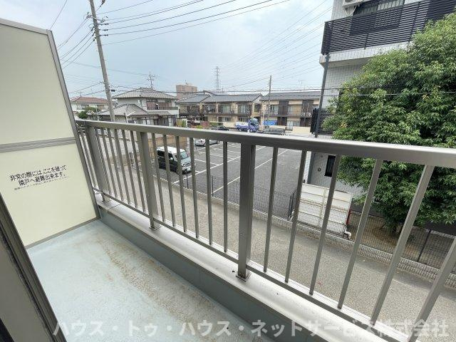 メゾンウエストのバルコニー