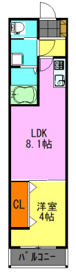 【間取り】 | クアトロ本千葉