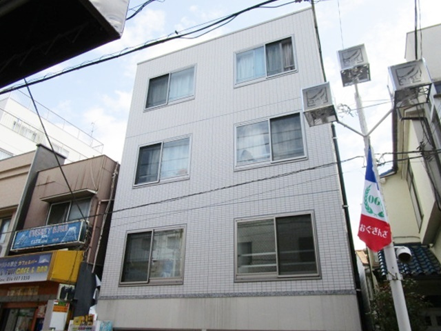 ウィンレックス田端の外観|白を基調にしたおしゃれな外観。