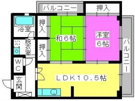 【間取り】 | 第一大野ビル