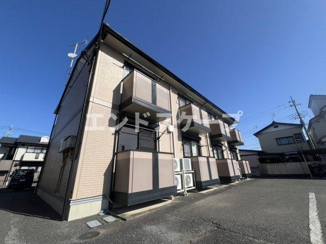 フローラハイツ　Cの外観パース|高崎、前橋のお部屋探しはエンドスケープまで！お客様の理想お聞かせ下さい♪