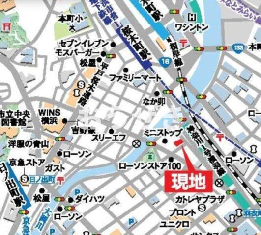 レジデンス横濱リバーサイドの地図