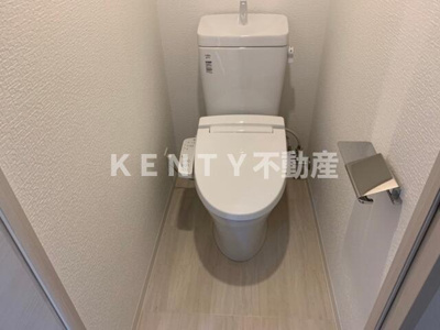 【トイレ】 | クレイシア北馬込 | 落ち着いた色調のトイレです