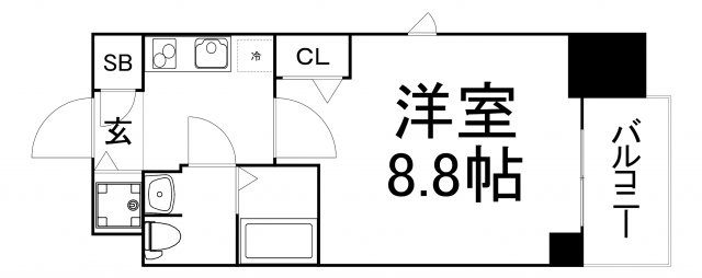 【間取り】 | スワンズ谷町セントシティ