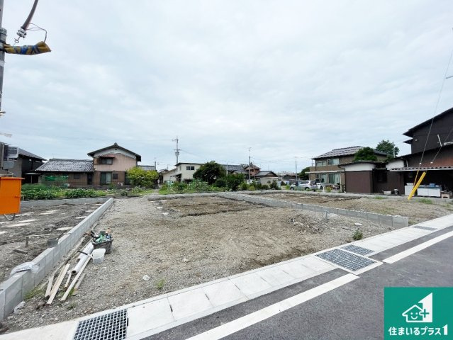 彦根市川瀬馬場町　第9期　新築一戸建ての外観|現在の進捗状況です！順調に作業進行中、完成が待ち遠しいです！詳細の間取り等、お気軽にお問い合わせください！
