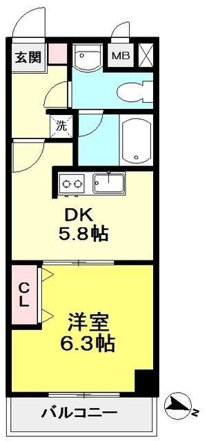 セレステ・仙川の間取り