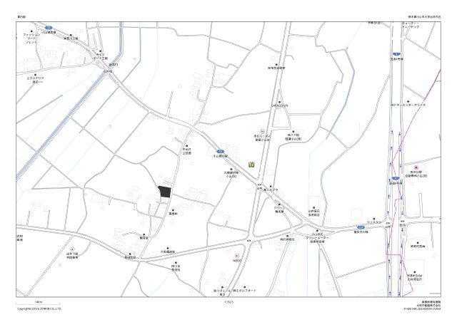 小山市出井の地図