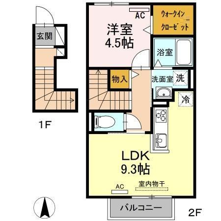 Bonne Maisonの間取り