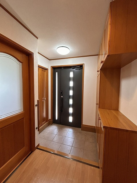 前橋市富田町既存住宅の玄関