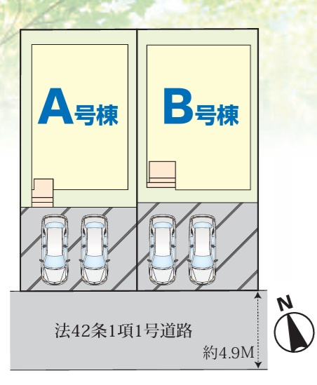 千葉市若葉区千城台東２丁目２８番の区画図