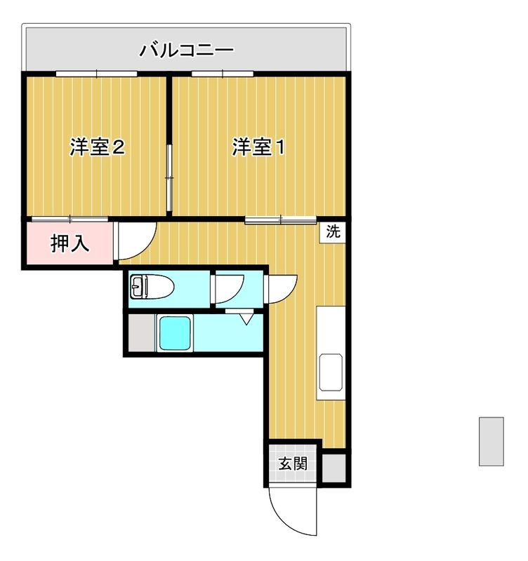 サンライトオアシスの間取り