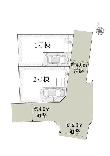 戸建 練馬区大泉学園町５丁目の区画図