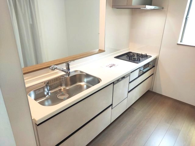 宝塚市南ひばりガ丘3丁目新築一戸建のキッチン|【施工例】