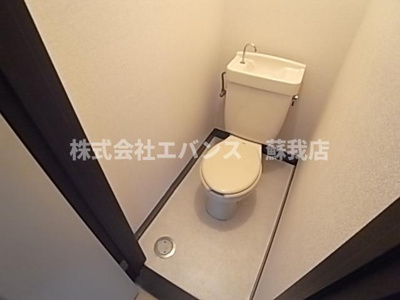 【トイレ】 | 池田コーポA | 落ち着いた色調のトイレです