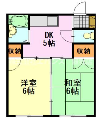 【間取り】 | 池田コーポA