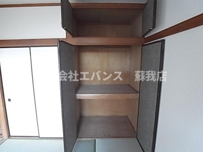 【収納】 | 池田コーポA | 収納のためのスペースです