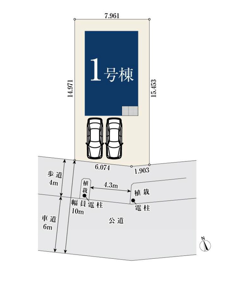 世田谷区宇奈根2丁目　新築戸建の区画図|区画図

現地ご見学希望・資料請求などお気軽にお問い合わせ下さい！
03-5990-5201