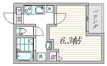 エスタシア西新井の間取り|間取りです。
