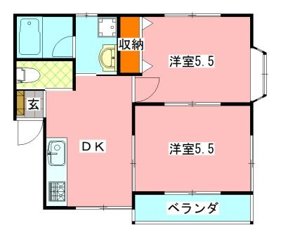 エンブレイス・パレスの間取り