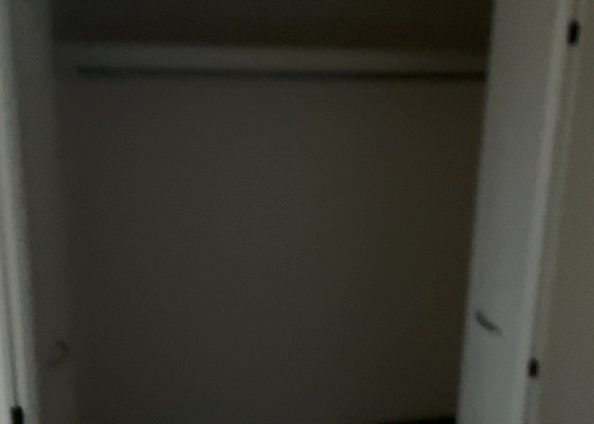 【収納】 | 衣服や大きな荷物もまとめて収納できる便利なクロゼット空間です。季節物の衣類や旅行用スーツケースなどを一箇所に整理できるため、お部屋の中に余計な家具を置く必要がなく居住スペースを広く使えます。