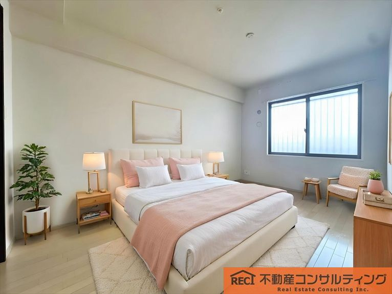 エスリード苦楽園老松町の寝室