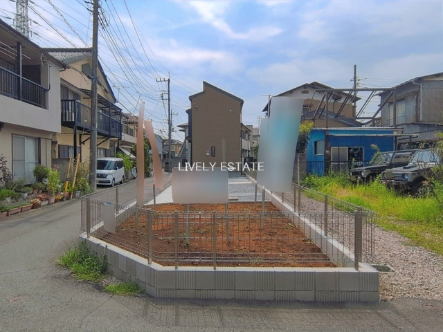 草加市柳島町 新築分譲住宅の庭
