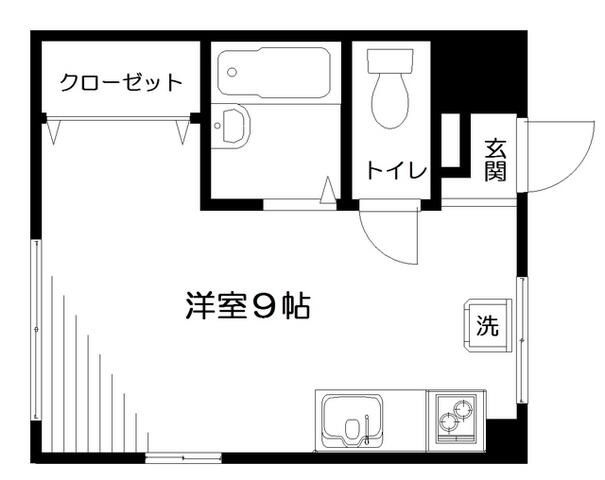 ハイツ茂木の間取り
