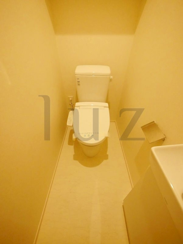 ルーチェへーベルメゾン元住吉のトイレ|清潔感のあるトイレです。