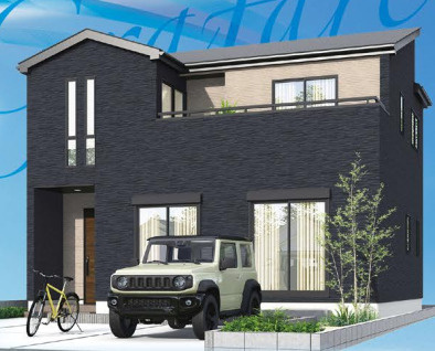 川越市岸町11期　新築戸建　グラファーレの外観パース