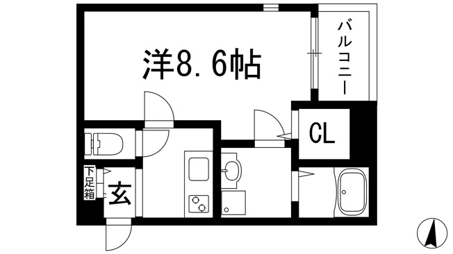 【間取り】 | コティ宝塚