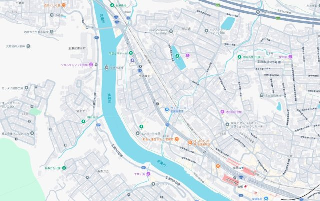 ■西宮市生瀬東町　第5期　新築一戸建ての地図