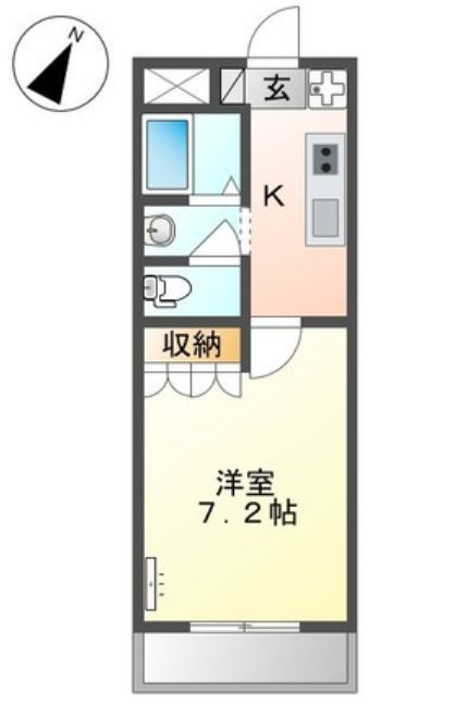 クリスタル　レジデンスの間取り