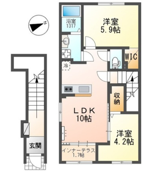 【間取り】 | ソル・ルーベル