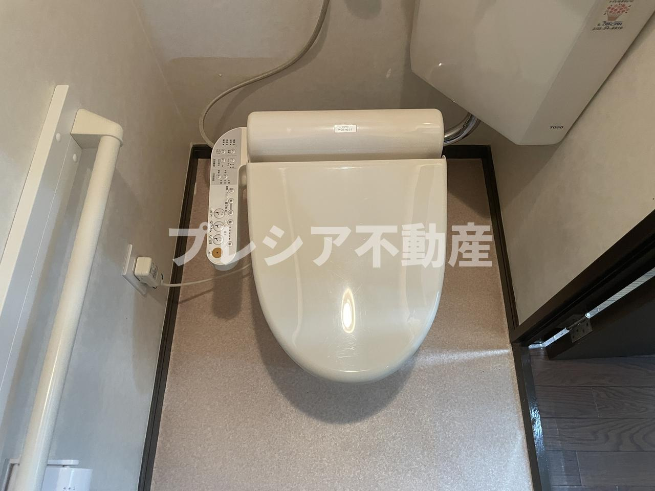 鐘紡夙川台マンションのトイレ