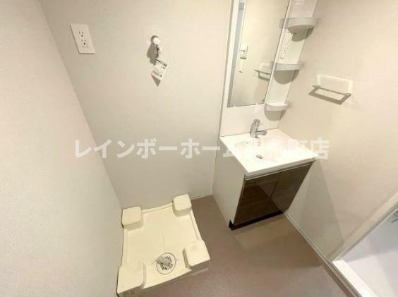 アメニティ市川nextの独立洗面台