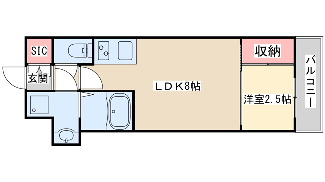 【間取り】 | セレニテ新大阪ミラク弐番館
