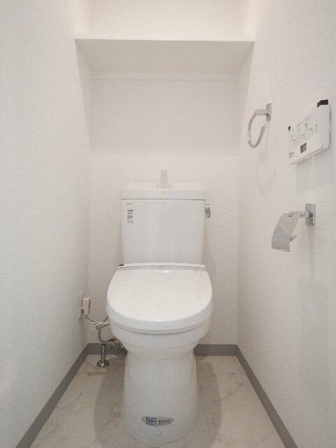 ガーラ・シティ深川森下のトイレ|清潔感のあるトイレです
