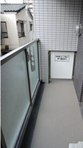 プレール・ドゥーク板橋蓮根のバルコニー