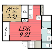 【間取り】 | ローズハウス　弐番館