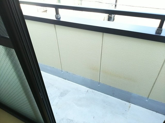 セレ早稲田のバルコニー
