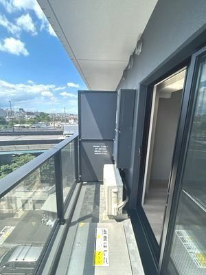 マーロ千住クレストタップのバルコニー