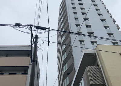 【展望】 | フェリズ淵野辺 | 眺望を気にして物件を探す場合、前面に建物が建っていないか現地で確認しましょう！前面に建物があると景色はもちろん、日当たりや風通しにも影響が出てきます。住んだ時のことを想像しながら現地見学をしましょう。