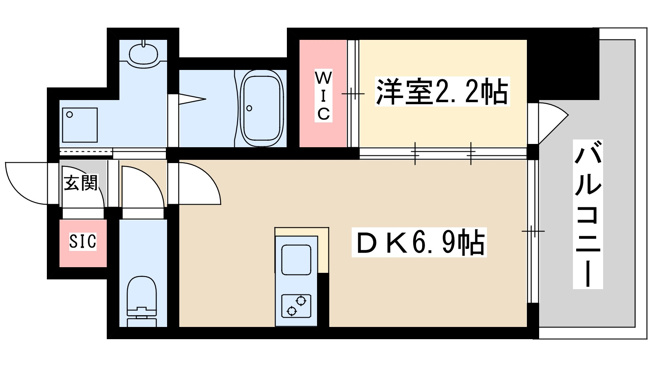 【間取り】 | セレニテ十三ミラク