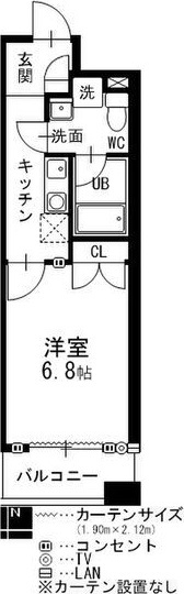 セントレイクセレブ代官町の間取り