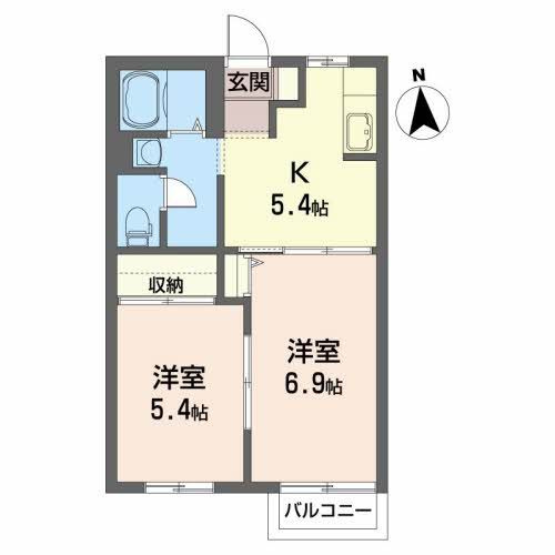 アーバンハイツＴ Ⅲの間取り